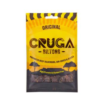 Sušené hovězí maso Beef Jerky 16 x 25 g chilli - Cruga Biltong