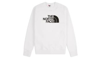 The North Face M Drew Peak Crew bílé NF0A4SVRLA9