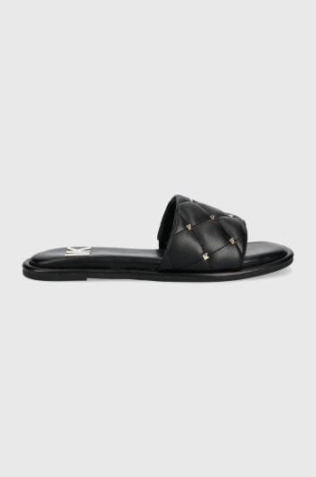 Pantofle MICHAEL Michael Kors Hayworth Slide dámské, černá barva