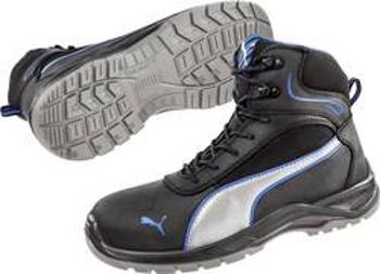 Bezpečnostní obuv S3 PUMA Safety Atomic Mid SRC 633600-44, vel.: 44, černá, modrá, stříbrná, 1 pár