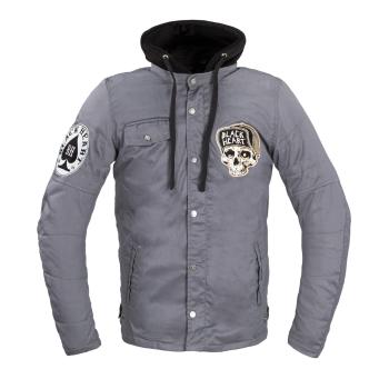 Pánská bunda W-TEC Black Heart Garage Built Jacket  tmavě šedá  M