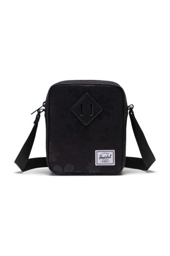 Ledvinka Herschel Heritage Crossbody černá barva