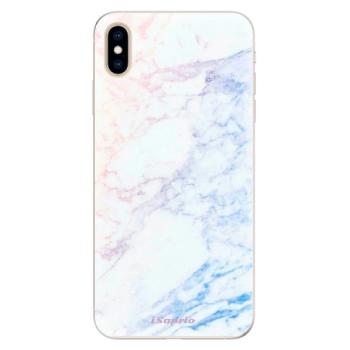 Silikonové pouzdro iSaprio - Raibow Marble 10 - iPhone XS Max