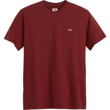 Levi's SS ORIGINAL HM TEE Pánské tričko, vínová, velikost XL