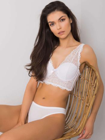 BÍLÉ DÁMSKÉ BASIC KALHOTKY BR-MT-2099-WHITE Velikost: XL