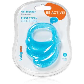 BabyOno Be Active Gel Teether kousátko Banana 1 ks