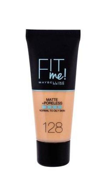 Maybelline Sjednocující make-up s matujícím efektem Fit Me! (Matte & Poreless Make-Up) 30 ml 128 Warm Nude, 30ml