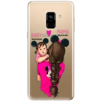 iSaprio Mama Mouse Brunette and Girl pro Samsung Galaxy A8 2018 (mmbrugirl-TPU2-A8-2018)