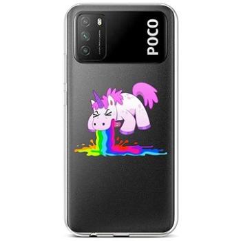 TopQ Xiaomi Poco M3 silikon Rainbow Splash 60645 (Sun-60645)