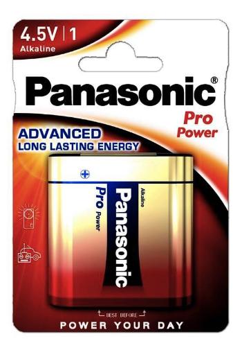 PANASONIC Alkalické baterie Pro Power 3LR12PPG/1BP Plochá 4, 5V (1ks)