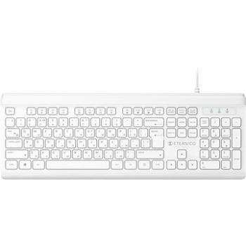 Eternico Home Keyboard Wired KD2020 bílá - CZ/SK (AET-KD2020CSWN)