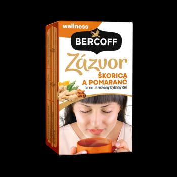 Bercoff Čaj Zázvor skořice-pomeranč (21% zázvor) 16 x 2.25 g