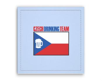 Fotoobraz 40x40 cm Czech drinking team