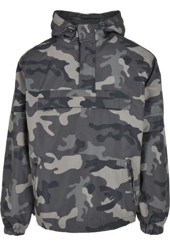 Brandit Summer Pull Over Jacket grey camo - XXL