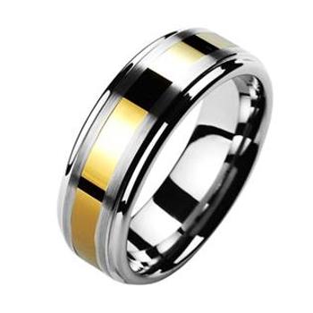 NUBIS® NWF1024 Dámský snubní prsten wolfram - velikost 60 - NWF1024-6-60