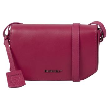 Dámská crossbody kožená kabelka Burkely Katia - růžová