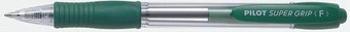 Kuličkové pero Pilot super grip 0,7mm zelené / náplň 2110