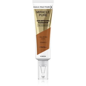 Max Factor Miracle Pure Skin dlouhotrvající make-up SPF 30 odstín 93 Mocha 30 ml