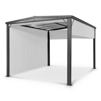 Blumfeldt Pantheon Cortina Solid Sky, pergola, přístřešek, 3 × 4 m, polykarbonát