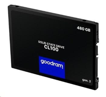 GOODRAM SSD CL100 Gen.3 480GB SATA III 7mm, 2,5", SSDPR-CL100-480-G3