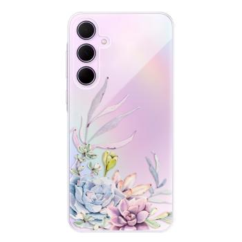 Odolné silikonové pouzdro iSaprio - Succulent 01 - Samsung Galaxy A55 5G