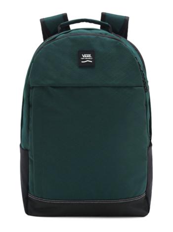 Tmavě zelený batoh do školy Vans CONSTRUCT DX black
