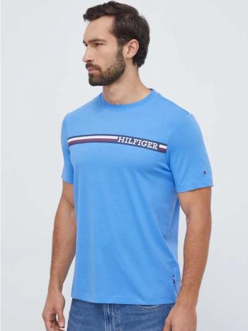 Tommy Hilfiger pánské modré tričko - XL (C30)