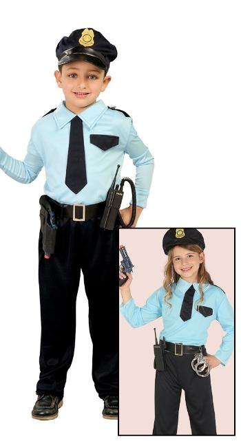 Guirca Dětský kostým Policista Velikost - děti: M