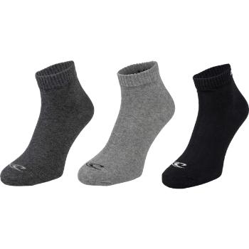 O'Neill QUARTER 3P Unisex ponožky, šedá, velikost 35-38