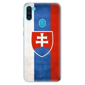 Odolné silikonové pouzdro iSaprio - Slovakia Flag - Samsung Galaxy M11