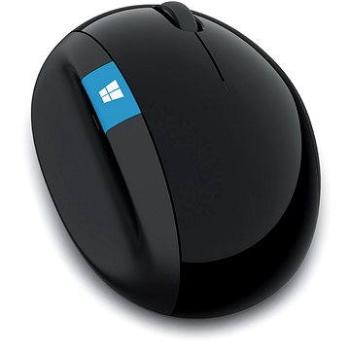 Microsoft Sculpt Ergonomic Mouse Wireless, černá (L6V-00005)