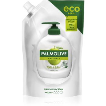 Palmolive Naturals Milk & Olive přírodní tekuté mýdlo na ruce náhradní náplň 1000 ml