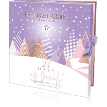 Baylis & Harding 24 Days of Beauty Jojoba & Sweet Mandarin adventní kalendář Sweet Mandarin & Grapefruit + Jojoba, Vanilla & Almond Oil(na tělo) vůně