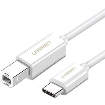 UGREEN USB-C to USB 2.0 Print Cable 1m White (40560)