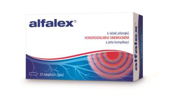 Alfalex Rektální čípky 10x2,5 g
