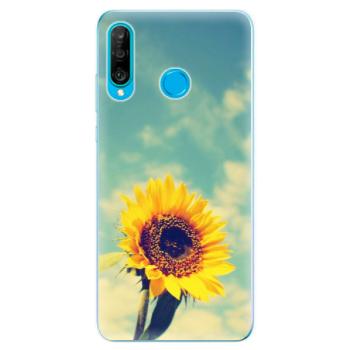 Odolné silikonové pouzdro iSaprio - Sunflower 01 - Huawei P30 Lite