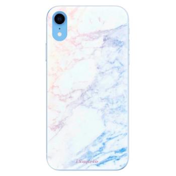 Odolné silikonové pouzdro iSaprio - Raibow Marble 10 - iPhone XR