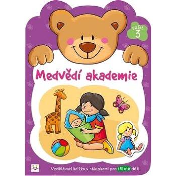 Medvědí akademie 3: Vzdělávací knížka s nálepkami pro tříleté děti (978-80-87641-04-0)