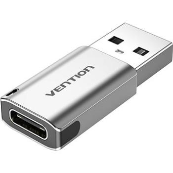 Vention USB 3.0 (M) to USB-C (F) OTG Adapter Gray Aluminum Alloy Type (CDPH0)
