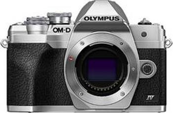 Digitální fotoaparát Olympus OM-D E-M10 Mark IV, 21.8 Megapixel, stříbrná, černá