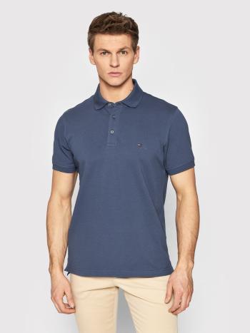 Tommy Hilfiger pánské modré polo tričko - XXL (C9T)