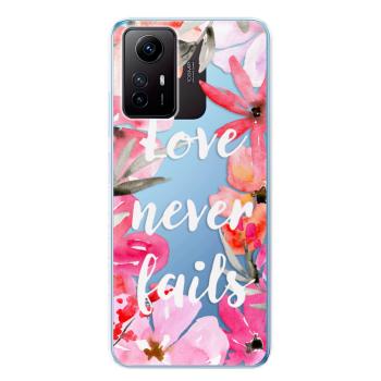 Odolné silikonové pouzdro iSaprio - Love Never Fails - Xiaomi Redmi Note 12S