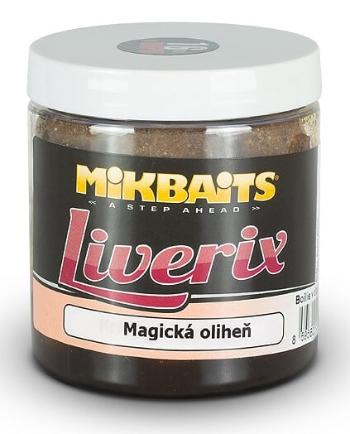 Mikbaits boilies v dipu liverix magická oliheň 250 g - 16 mm