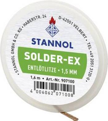 Odpájecí lanko Stannol Solder,délka 1.6 m, šířka 1.5 mm