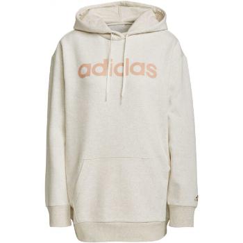 adidas W LIN OV FL HD Dámská mikina, béžová, velikost XS