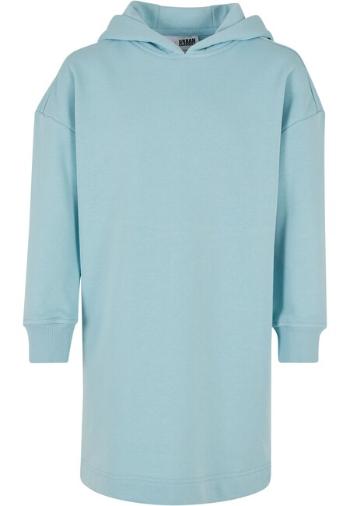 Urban Classics Girls Oversized Terry Hoody Dress oceanblue - 158/164