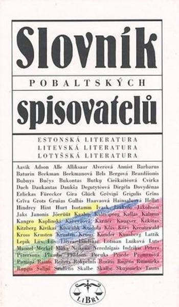 Slovník pobaltských spisovatelů - Štoll Pavel