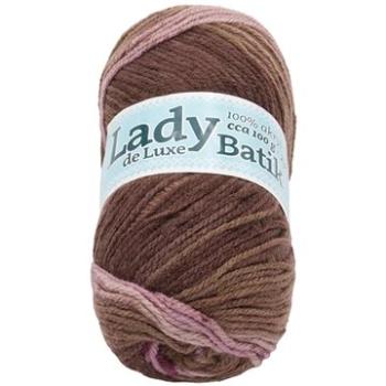 Lady de Luxe BATIK 100g - 606 růžová, hnědá (6790)