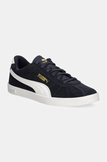 Semišové sneakers boty Puma Puma Club II tmavomodrá barva, 397444