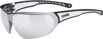 UVEX Sportstyle 204 Black White/Silver Mirrored Cyklistické brýle